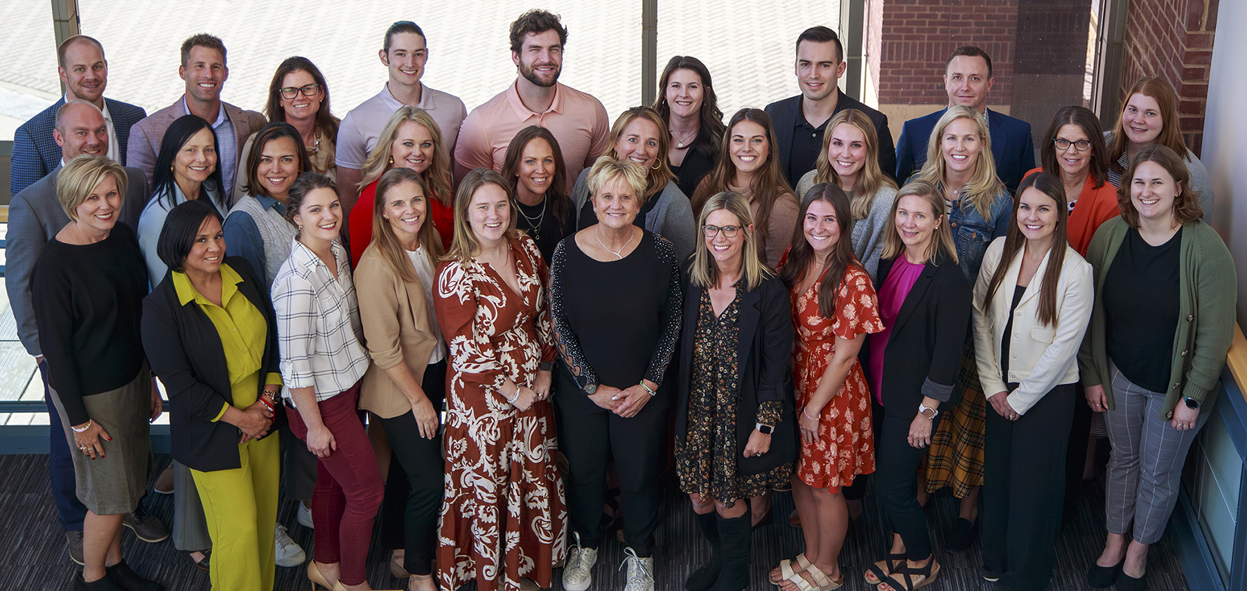 HealthSource Solutions staff in group picture at Midwest Health Promotion Conference